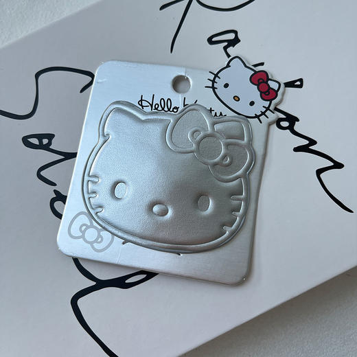 高级感可爱百搭亚银KTBB夹KT发夹-纪念日百货门店同款167749081 商品图3