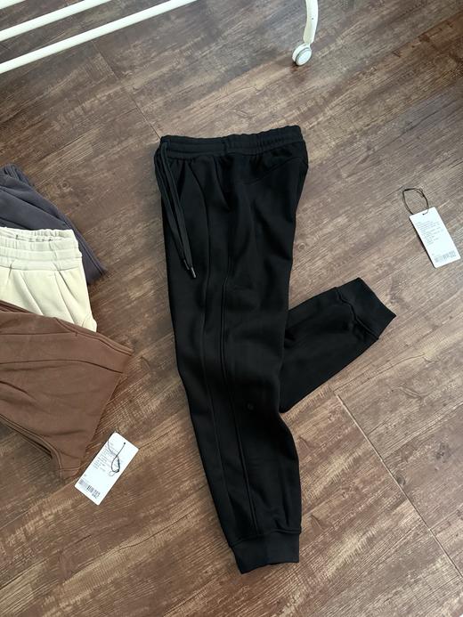D112566男女同款高腰宽松运动裤冬款加绒裤 商品图7