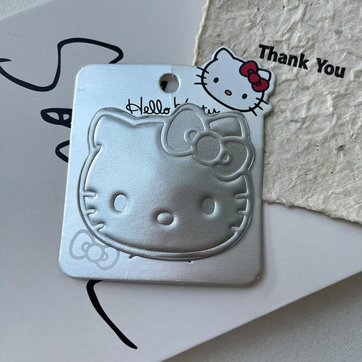 高级感可爱百搭亚银KTBB夹KT发夹-纪念日百货门店同款167749081 商品图2