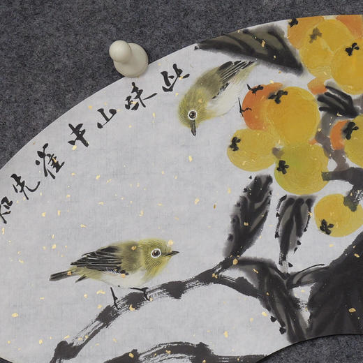 卓愿《此味山中雀先知》33x66CM 手绘纸本宣纸国画作品 商品图1