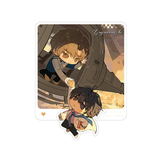 旋转冰箱贴-航行灯与信号灯-欲言难止 商品图4