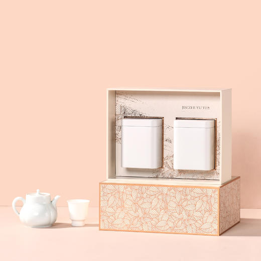 金枝玉叶【小号 双罐 米色】32元一套/一件16套 商品图3