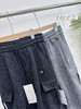 D112575秋冬新款羊羔绒降落伞版型高腰微阔腿工装裤 商品缩略图3