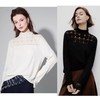 【à perles】套头镂空领针织羊绒打底衫 商品缩略图0