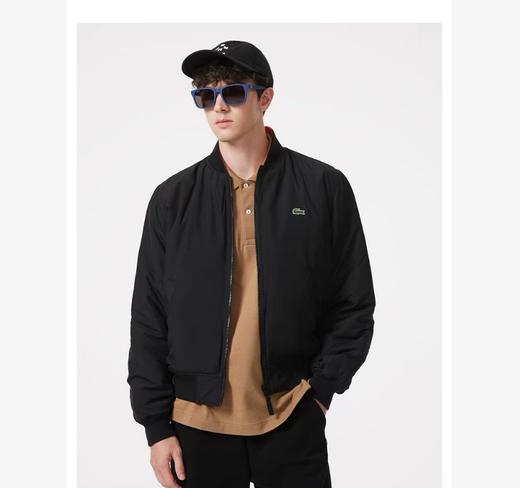 鳄鱼情侣款棒球领双面穿棉衣 商品图0