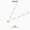 ZEGL淡水珍珠爱心吊坠项链女轻奢小众2025年新款潮装饰锁骨链配饰 商品缩略图0