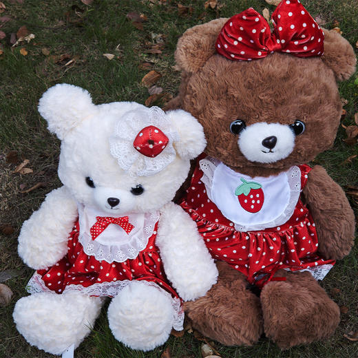 60cm大号可爱连衣裙可露丽小熊毛绒公仔-纪念日百货门店同款168047620 商品图4