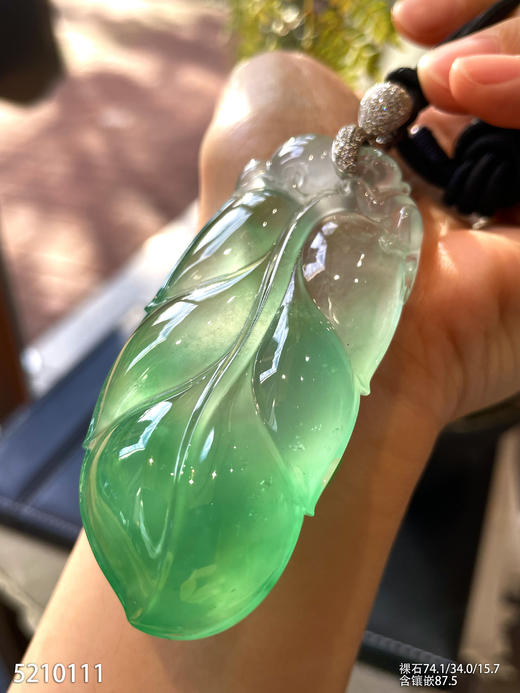 叶子吊坠【5210111】具体价格微信咨询 商品图1