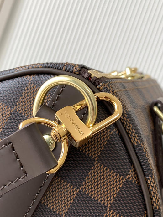 秋冬特惠💰1220 渠道级LV【全钢五金 MB163c01变码芯片】te级LV 全套包装 M41368咖啡格 商品图5