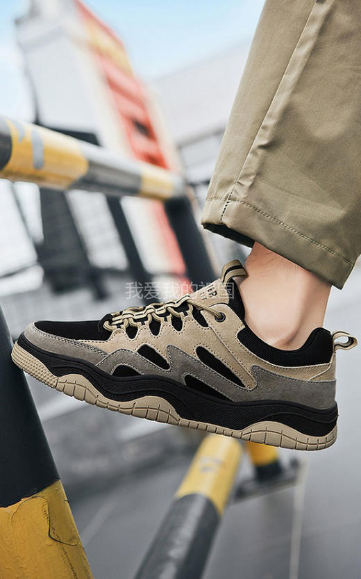 正品正品JEEP男士复古休闲鞋军工品质 商品图8