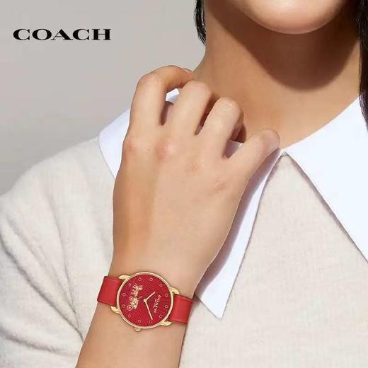 【+9.9元送马年限定款汽车挂件】COACH/蔻驰马年手表时尚气质手表 商品图2