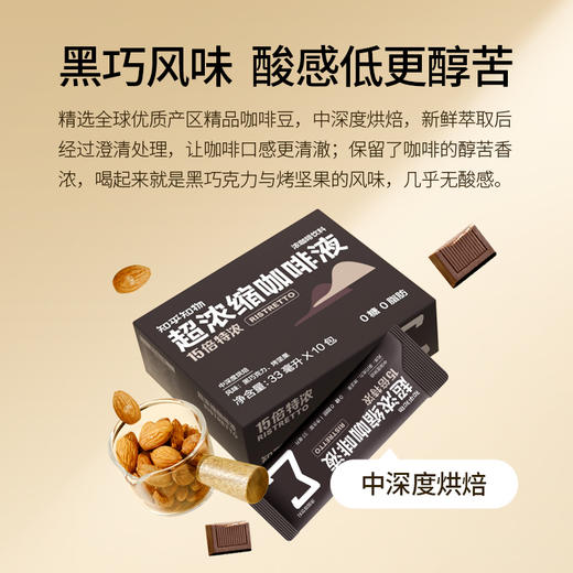 （GH）知乎知物 15倍超浓缩咖啡液 0糖0脂肪 速溶特浓醇苦不酸 商品图4
