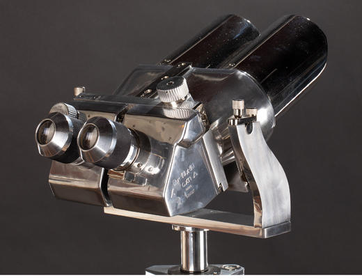 独角鹿西洋古董1940年代德国Emil Busch公司出品福瑞家族定制双筒望远镜 商品图5