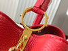 秋冬特惠💰1750 渠道级LV 新品 te级LV 动态芯片 M12936/M48865红色圆花环扣款 本款Capucines 手袋 商品缩略图6