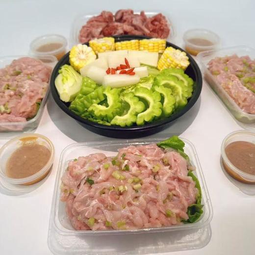 兔肉火锅套餐约3人份 商品图0