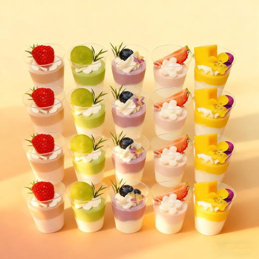 半糖下午茶丨mini双色慕斯分享杯 商品图0