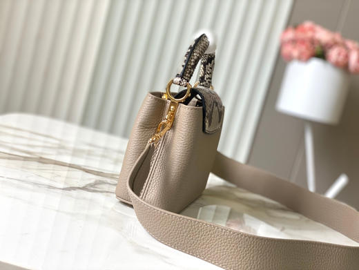 秋冬特惠💰1600 渠道级LV te级LV 全套包装 N81258/M48865淡咖 本款 Capucines 迷你号手袋 商品图1