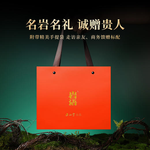 岩语 鉴山鸡公岩老枞水仙礼盒装 特级正宗武夷山正岩茶叶51g 商品图2