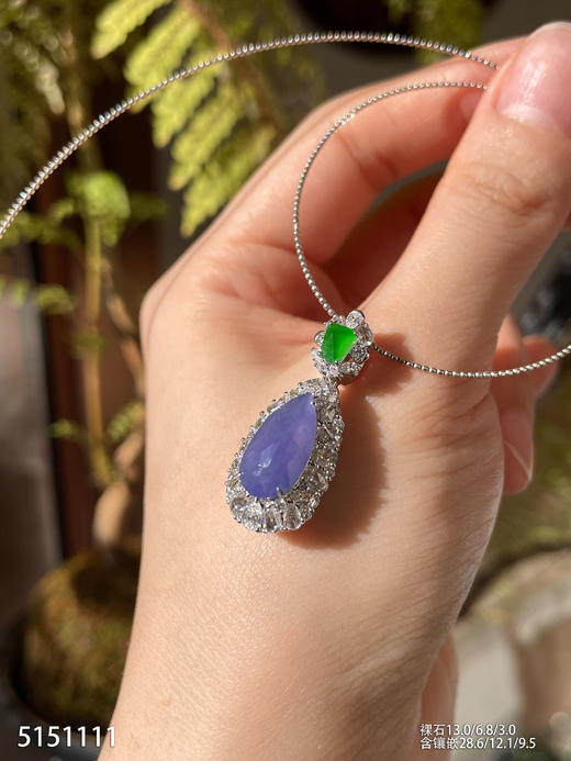 5151111，水滴吊坠。具体价格微信咨询 商品图1