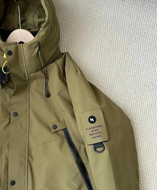 D112502冬季新款羽绒服休闲连帽夹克百搭外套男女同款 商品图10