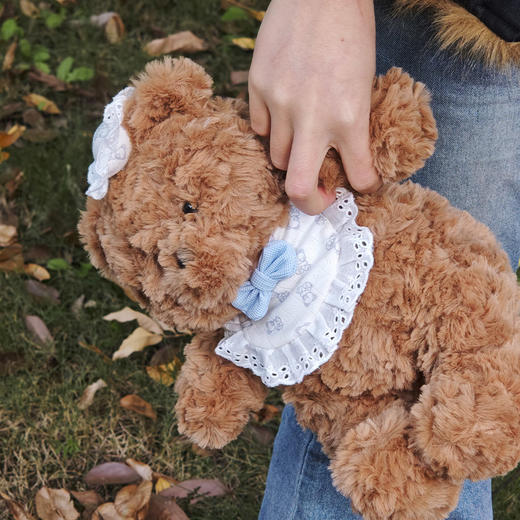 25cm眼罩小熊玩偶公仔毛绒玩具生日礼物毛绒公仔-纪念日百货门店同款167796469 商品图1