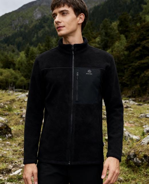 KAILAS凯乐石立领抓绒外套 男秋冬保暖抗静电轻量户外运动外套！ 太阳毛毛 商品图2