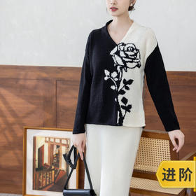 苏苏姐家慧织套头衫毛衣手工DIY编织棒针羊毛线衣服毛线团材料包