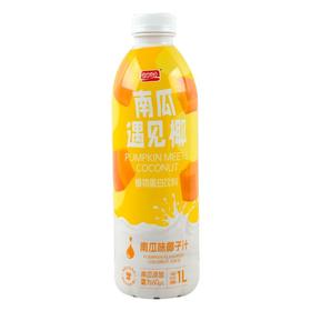 盼盼南瓜遇见椰南瓜味椰子汁1L