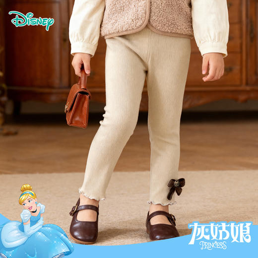 迪士尼儿童秋冬弹力加绒长裤XD4DK022 商品图5