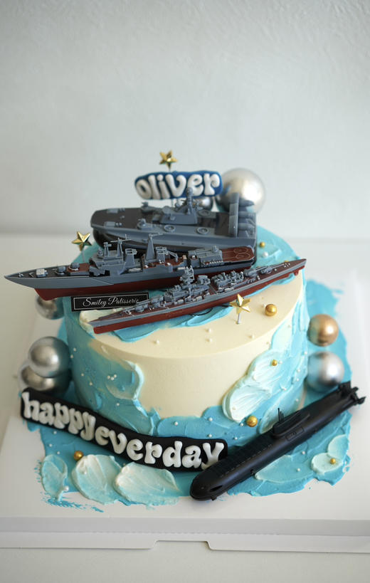 主题奶油蛋糕 | 鲜果原味奶油- 海军战队 商品图1