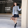 【11/26新品】熙世界格雷miu系不规则针织马甲套装女秋新款毛衫背心衬衫两件套 商品缩略图2