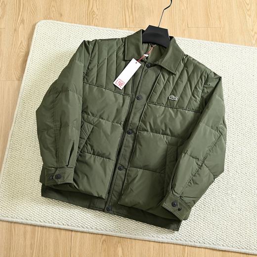 D112514冬季新款简约纯色夹克翻领羽绒服案款 商品图6