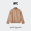 NPC潮牌刺绣logo撞色衣领棉服巴恩风翻领羊毛棉冬季上新NP59PJ10 商品缩略图1