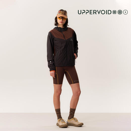 SVALINN带帽针织软壳服户外运动女外套透气UPPERVOID二普纬度 商品图4