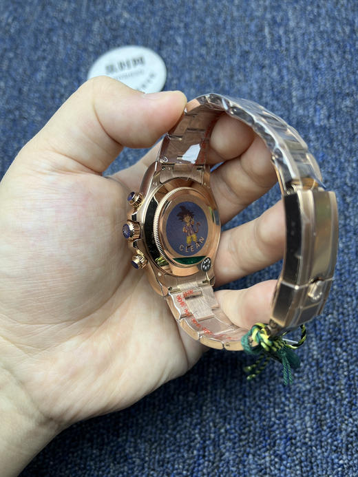 劳力士宇宙计型迪通拿系列全玫金白盘 男士腕表 表盘尺寸：40mm×12.4mm 实测！
机芯：搭载丹东7750改Cal.4130 商品图5