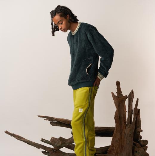 SPEY抓绒服圆领卫衣户外保暖百搭外套男女同款UPPERVOID二普纬度 商品图4