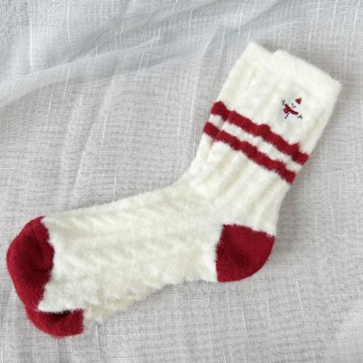 壁虎瑜伽【2511WZ440】加厚珊瑚绒圣诞袜【5天发货】 商品图6