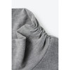【商场同款】诗凡黎灰色高领套头T恤2024冬新款长袖上衣3FA301352 商品缩略图3