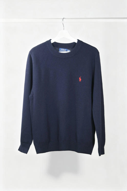 拉夫家基础款100%羊绒套头衫 商品图1