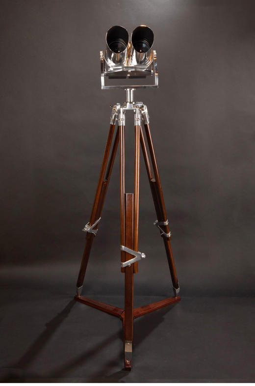 独角鹿西洋古董1940年代德国Emil Busch公司出品福瑞家族定制双筒望远镜 商品图1