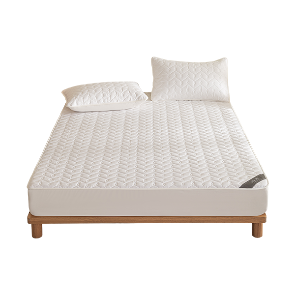 VP925152221006 博洋家纺 全棉夹棉抑菌床笠可机洗床垫保护套纯棉床笠四季通用床罩单件【180*200cm（适合3-30cm高床垫】