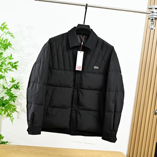 D112514冬季新款简约纯色夹克翻领羽绒服案款 商品图1