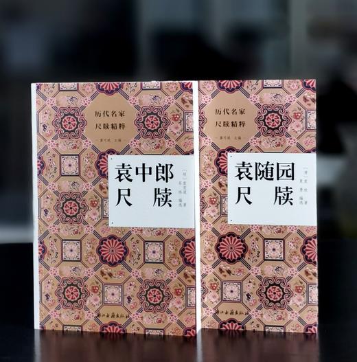 特惠！！《袁中郎尺牍》+《袁随园尺牍》，32开，平装，[明]袁宏道、[清]袁枚著，浙江古籍出版社2023年一版一印，两册定价：120元，售价36元。 商品图0