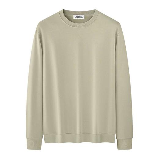 260G重磅纯棉长袖上衣男2026春秋新款打底衫休闲卫衣高端百搭上衣 商品图4