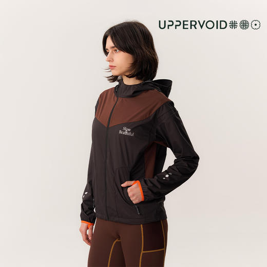 SVALINN带帽针织软壳服户外运动女外套透气UPPERVOID二普纬度 商品图2