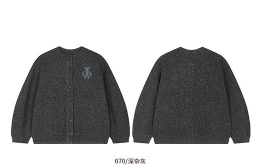 jnby  25年冬款  短款开襟针织衫  1PA310900 商品图10