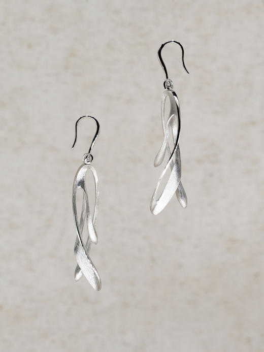 sawdust｜循间 一 Earrings SDGW02E01PM [ 耳环 银]【二-循迹】 商品图2