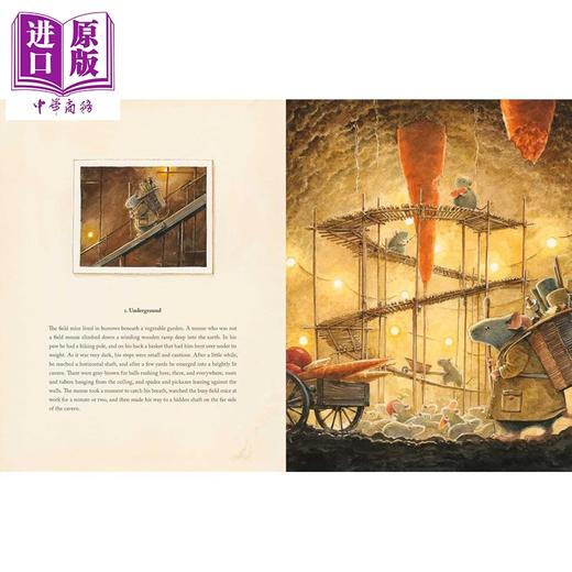 预售 【中商原版】插图文学本 小老鼠历险记系列 小田鼠埃尔哈特 Torben Kuhlmann Earhart 英文原版 儿童故事绘本 进口童书 精装 商品图1