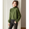 半高领厚款毛衣，简约慵懒风软糯针织衫套头打底上衣CC-27-25257 商品缩略图2