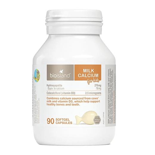 【跨境】澳洲Bioisland 佰澳朗德液体牛乳钙 90粒/瓶 澳洲进口 商品图1